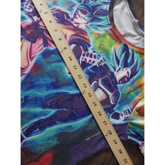 Dragon Ball Z Goku Vegeta Super Saiyan Graphic T Shirt Men's Sz M - Picture 9 of 10